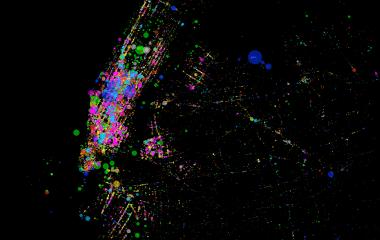 Foursquare venues and check-ins in New York
