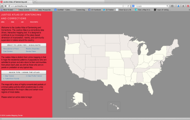 Justice Map Interface