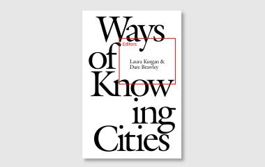 Ways of Knowing Cities Book Cover