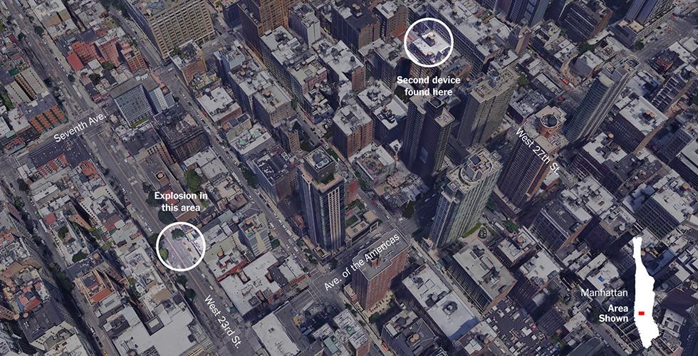 Annotated map of Chelsea Neighborhood from course exercises. 