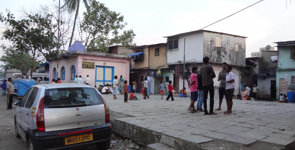 photo of urban space in Bombay/Mumbai
