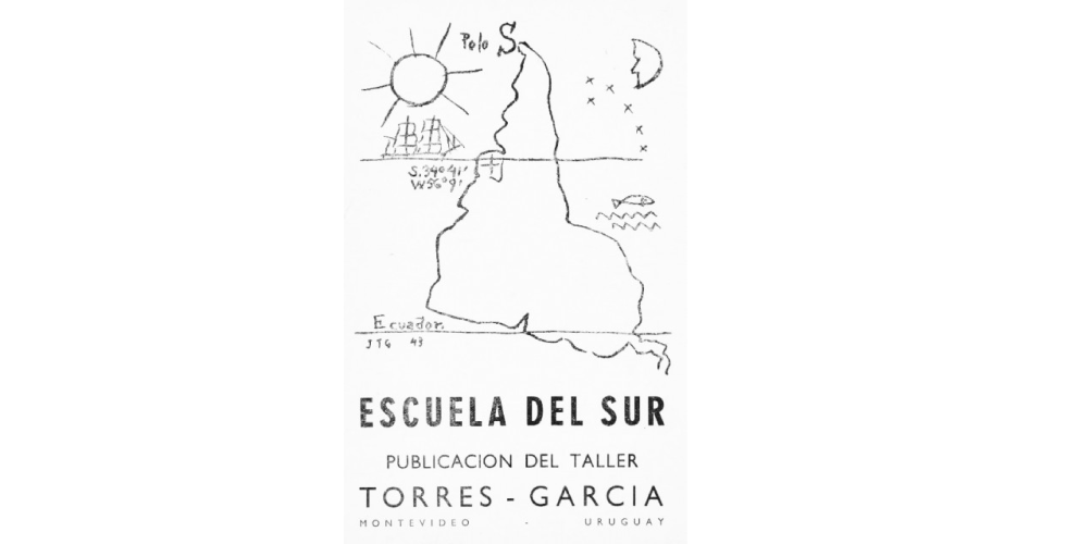Joaquín Torres García, Escuela del Sur, 1958