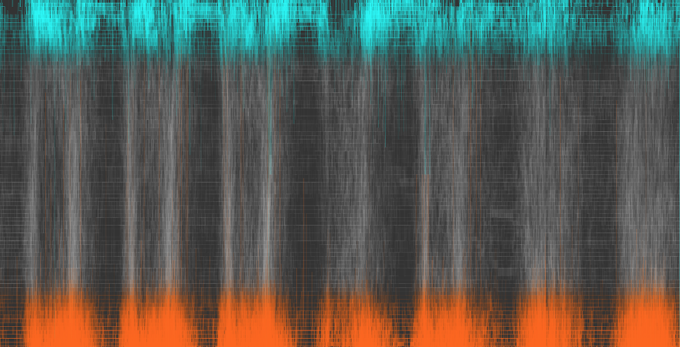 Close up of stations balance chart