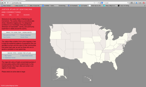 Justice Map Interface