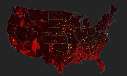 Supply Chain: Mapping meatpacking plants, prisons and nursing homes alongside COVID-19 hotspots