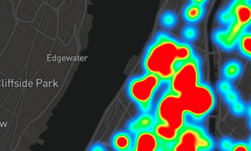 Heat map example